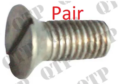 For Massey Ferguson 35135240550TE Brake Drum Retainer Screw PAIR • £9.62