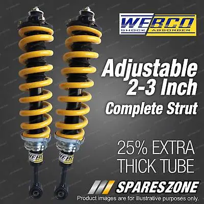 Adjustable 2 - 3 Inch Webco Pre Assembled Lift Kit For Ford Ranger PX III 18-ON • $735