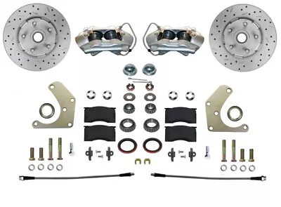 1964-72 Mopar A Body Leed Brakes Front Wheel Disc Brake Conversion Kit (D&S) • $1109