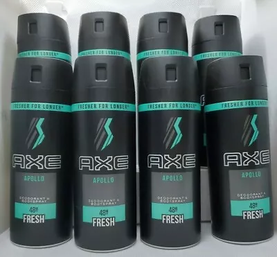 £24.69 • Buy 8 AXE APOLLO Deodorant Body Spray Men Body Spray 150 ML Each 