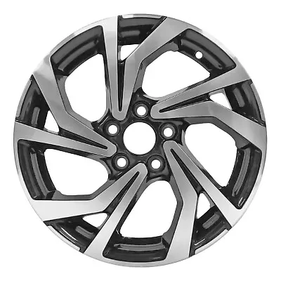 Refurbished 18x7.5 Machined Gloss Black Wheel For 2022-2023 Volkswagen Jetta GLI • $200.96