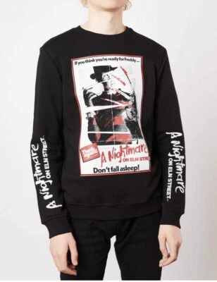 £29.99 • Buy A NIGHTMARE ON ELM STREET FREDDY KRUEGER Don’t Fall Asleep Sweatshirt Jumper 3XL