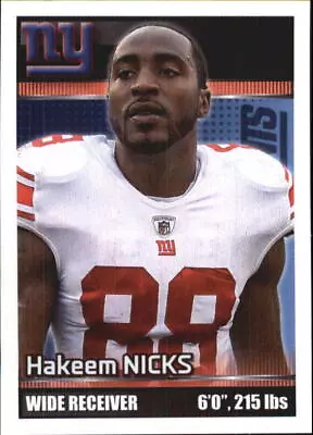 B0816- 2012 Panini Stickers FB #s 251-494 +Rookies -You Pick- 10+ FREE US SHIP • $0.99