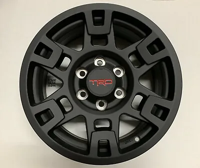 PTR20-35110-BK Toyota 17  TRD PRO Wheels OEM Matte Black For 4Runner FJ Cruiser • $224.95