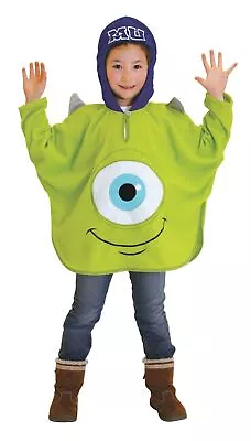 Disney Monsters Inc. Mike Poncho Kids Costume Unisex Length 56cm • $90.49