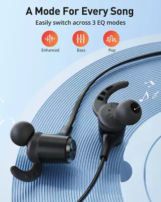 Wireless Sports Headphones BH001 Bluetooth 5.2 IPX7 Waterproof 24 Hours Playtim • $14.99