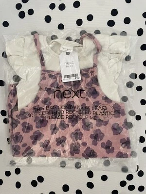 £9.50 • Buy BNWT Baby Girls NEXT Floral Romper Playsuit Set 12-18m Months