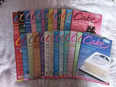 Cake Craft And Decoration Magazine X 26 Oct 2010 To Nov 2012 Cake Decorating • £25