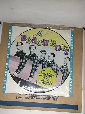 The Beach Boys ‎– Surfin' Safari / 25 Years Later (Picture  Disc) • $39