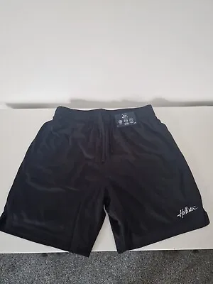 Hollister Mens Mesh Logo 7  Shorts. New With Tags. Small. Black. RRP £25 • £15.99