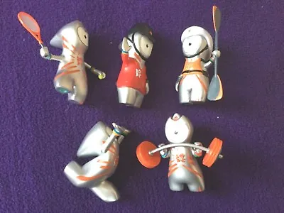 Choose From 5x London 2012 Olympics - 2 Mascot Toys Used • £1