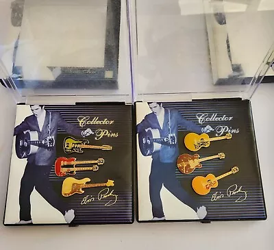  elvis Presley Limited Edition Guitar Collector  1 & 2 Pins- Music-the King-rare • $70
