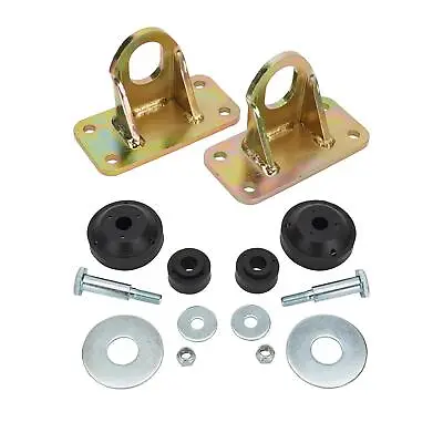 Motor Mount Frame Adapters & Engine Cushion Kit Fits 1928-34 Ford • $57.99