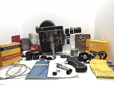 Bolex Paillard H16 Reflex Camera Kern Paillard 75MM 25MM 16MM Lenses RX-Fader • $2499.99