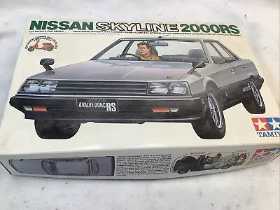 TAMIYA 1/24 Nissan SKYLINE 2000RS Motorized Parts Sealed Car Model • $35