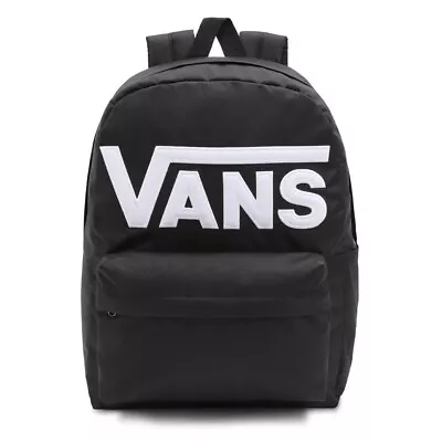 Vans Old Skool Drop V Backpack In Black White-  - • $59.95