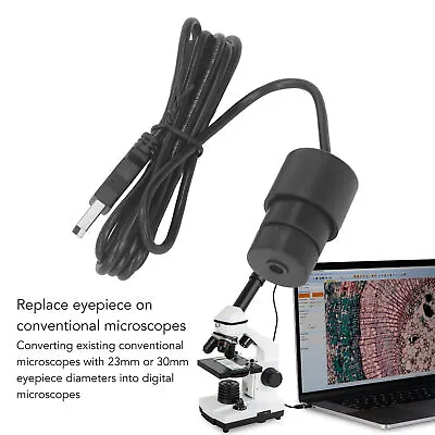 Electronic Eyepiece 92MP Microscope Camera Imager For Education Classroom • £20.12