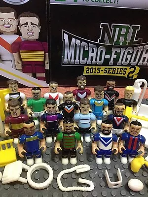 NRL 2015 Micro Figures - Pick Your Series 2 Home Players Combine Post • $2