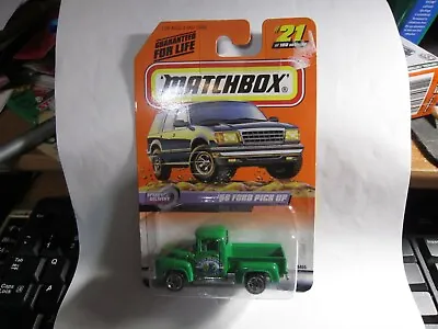 1999 Matchbox Speedy Delivery **#21  '56 Ford Pick Up ** • $1.97