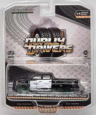 Greenlight Green Machine Dually Drivers S14 2019 Ford F-350 Dually Fort Worth. • $29.99