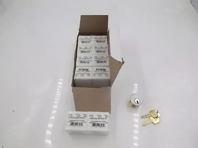 10 Pack Ilco 1-1/8  Mortise Cylinder Lock 7185UCA2-26D-KA2-A1 • $63.99