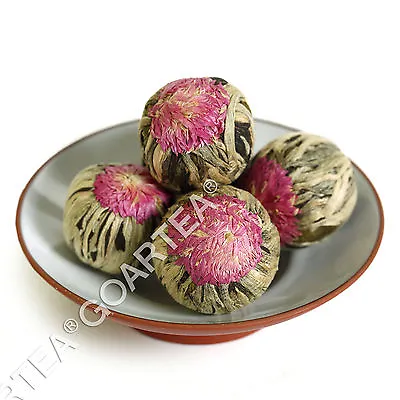 $13.98 • Buy GOARTEA Edible Blooming Flower Tea Hand-Tied Natural Artistic Chinese Green Ball