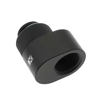 XSPC G1/4 Rotary 7mm Offset Adapter - Matt Black • £13.99