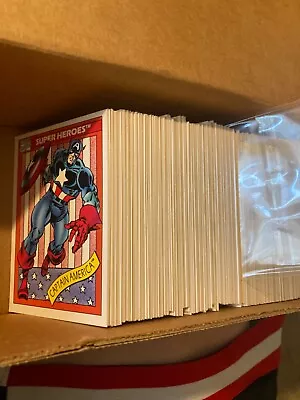 1990 Marvel Universe Series I Complete Base Set Trading Cards #1-162 • $59.99