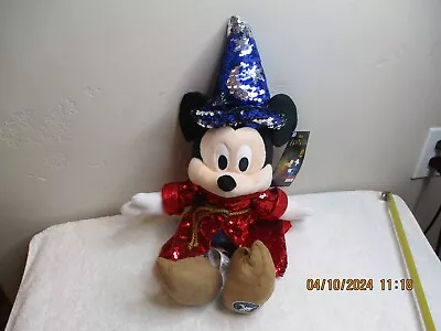 NEW-Disney MICKEY FANTASIA PLUSH-R25-1464 • $8