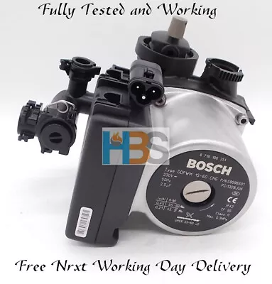 £189.99 • Buy WORCESTER GREENSTAR 34 35 37 38 40 42 CDI BOSCH PUMP 8716119824 Complete Pump