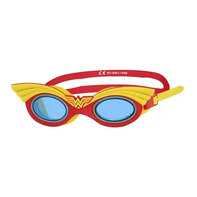 Swimming Goggles Junior  Wonder Woman DC Super Heroes Pool Swim Girls Kids Fun  • £10.50