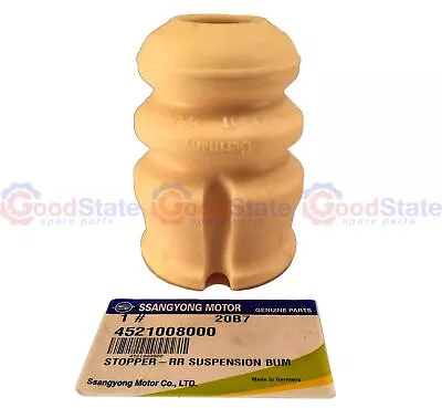 $53.99 • Buy GENUINE Ssangyong Actyon Sports Ute All Model Rear Stopper Suspension Bumper