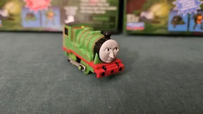 TOMY Capsule Plarail Thomas & Friends Train Angry Henry Engine Only GUC • $25