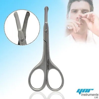 £3.25 • Buy Nose Hair Trimming Scissors |Grooming Essentials| Mustache & Beard YNR