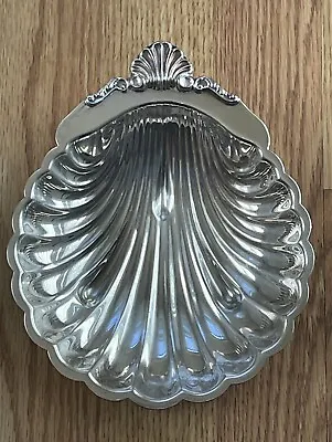 VTG. 1883 F.B. ROGERS SILVER Co. SHELL SHAPED SILVER PLATED BONBON DISH #1530 • $14.90