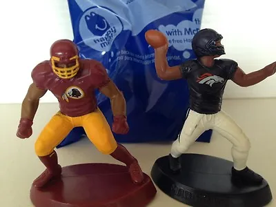 McDonald's NFL Madden Football Happy Meal Toy Redskins / Broncos -New In Package • $9.99