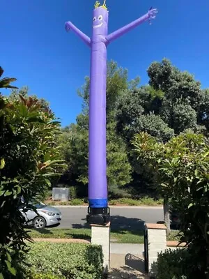 Inflatable Purple Air Dancer Advertising Puppet 20ft Tall (Blower Not Included) • $36.99