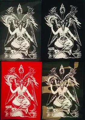 £2.99 • Buy BAPHOMET Satan Devil  (700) Patches  Metal  666 Black Thrash Heavy Dark Throne 