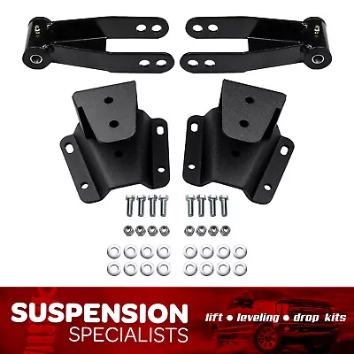 4  Rear Drop Lowering Hanger Shackle Kit For 1965-1972 Ford F100 2WD • $202.71