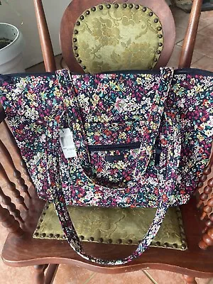 Vera  Bradley Miller Travel Bag Large Purse Travel Tote NEW WITH TAG • $53