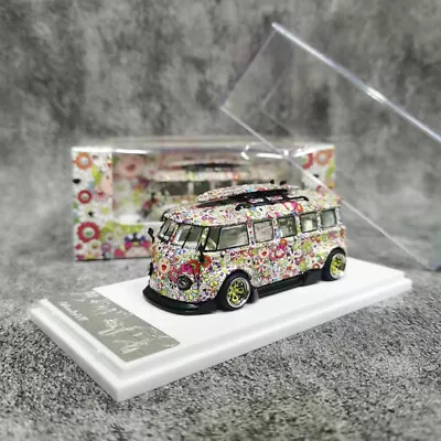 Liberty 1:64 Model Car VW T1 Bus Kombi Wide Body Alloy Diecast Sunflower Coating • $28.50