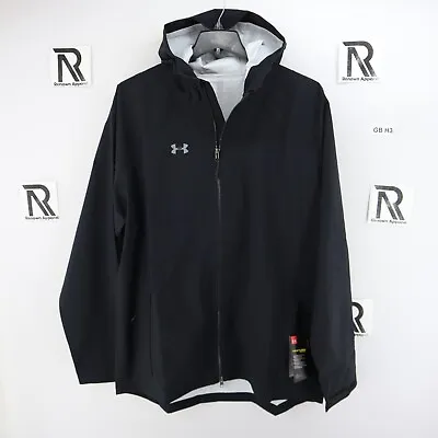 $130 Under Armour UA Storm Proof Waterproof Golf Rain Wind Jacket Size XXL 2XL • $95.50