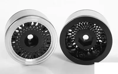 £136.49 • Buy Black Mesh 1.55  Beadlock Wheels Z-W0103 RC4WD Scale Wheel G2 TF2 1.5  RcBitz