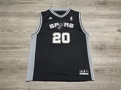 Manu Ginobili #20 San Antonio Spurs NBA Adidas Basketball Jersey Youth Size XL • $34.99