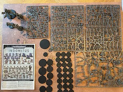 Necron Army From Warhammer Indomitus. Characters Built All Others New On Sprue. • £125