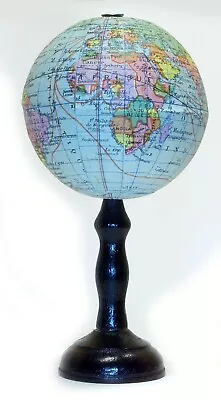 1900ca - JFL (Lebegue) Pocket Terrestrial Globe Miniature 8cm. • $450