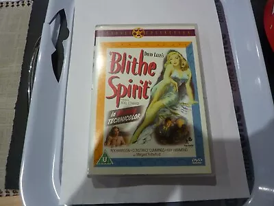 Blithe Spirit DVD Classical (2003) Rex Harrison VGC Quality Guaranteed FREEPOST • £3.99