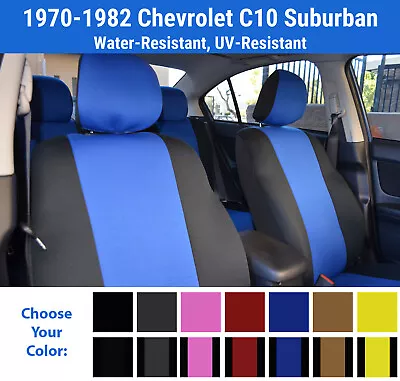 NeoSupreme Seat Covers For 1970-1982 Chevrolet C10 Suburban • $205