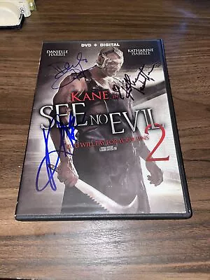 $150 • Buy See No Evil 2 (DVD, 2014) Autographed Kane Danielle Harris Katherine Isabelle