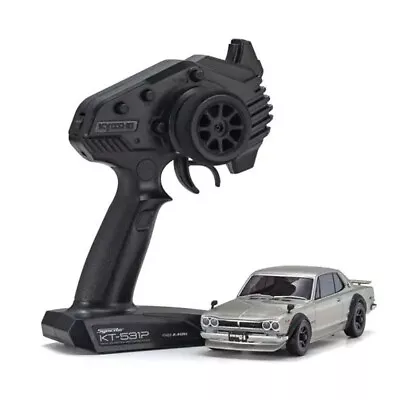 Kyosho MA-020 AWD Mini-Z Sports ReadySet W/Nissan Skyline 2000GT-R Body (Silver) • $199.99